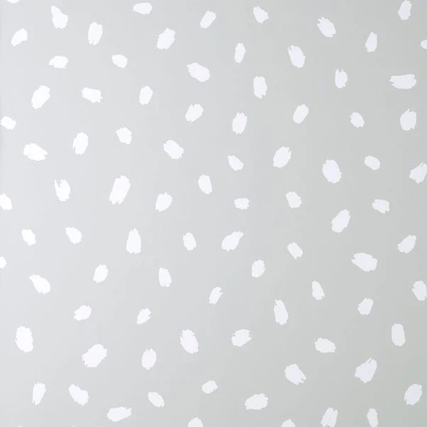 Dunelm Spot Grey Wallpaper 7 Dunelm Spot Grey Wallpaper - Image 5