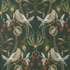 Dunelm Havisham Bottle Green Wallpaper 11 Dunelm Havisham Bottle Green Wallpaper -Furn Shop 30783964 alt04