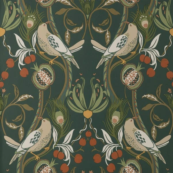 Dunelm Havisham Bottle Green Wallpaper 7 Dunelm Havisham Bottle Green Wallpaper - Image 5