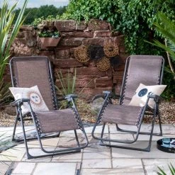 Dunelm Helsinki Lounger Bronze Twin Pack 10 Dunelm Helsinki Lounger Bronze Twin Pack -Furn Shop 30788996 alt02