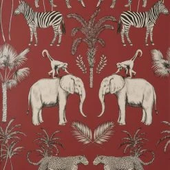 Dunelm Safari Walk Russet Wallpaper 9 Dunelm Safari Walk Russet Wallpaper -Furn Shop 30789468 alt03