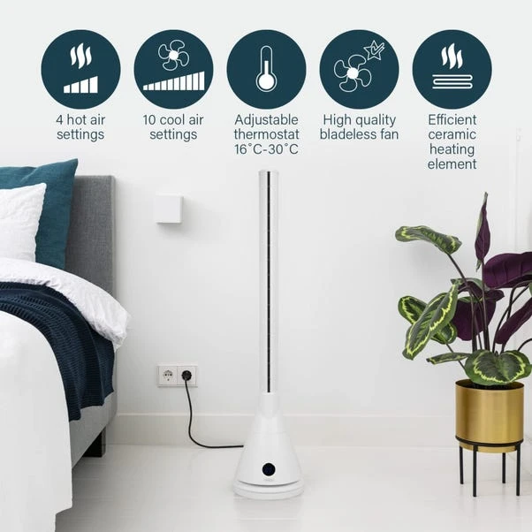 Princess Smart 2 In 1 Heater And Cooler Fan 6 Princess Smart 2 In 1 Heater And Cooler Fan - Image 4
