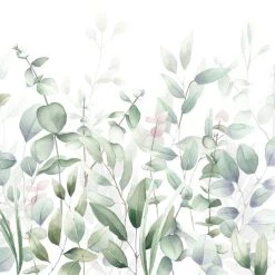 Dunelm Watercolour Leaves Mural -Furn Shop 30790388 alt02