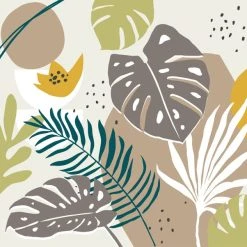 Dunelm Tropical Abstract Mural 8 Dunelm Tropical Abstract Mural -Furn Shop 30790392 alt02