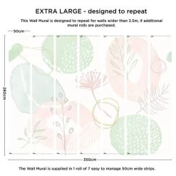 Dunelm Abstract Pattern Mural 7 Dunelm Abstract Pattern Mural -Furn Shop 30790685 alt04