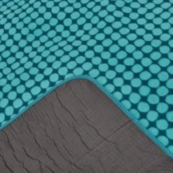Dunelm 150x130cm Picnic Rug Polka Peacock 9 Dunelm 150x130cm Picnic Rug Polka Peacock -Furn Shop 30791494 alt02