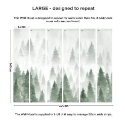 Dunelm Pine Forest Mural 9 Dunelm Pine Forest Mural -Furn Shop 30792499 alt03