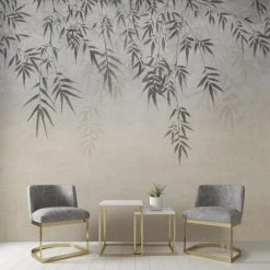 Dunelm Ombre Leaf Mural