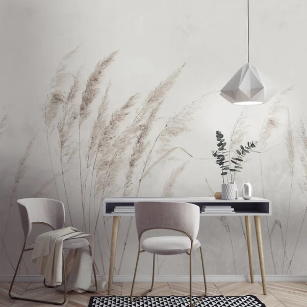 Dunelm Pampas Grass Mural 4 Dunelm Pampas Grass Mural - Image 2