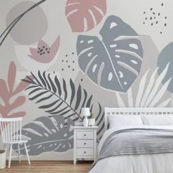 Dunelm Tropical Abstract Mural