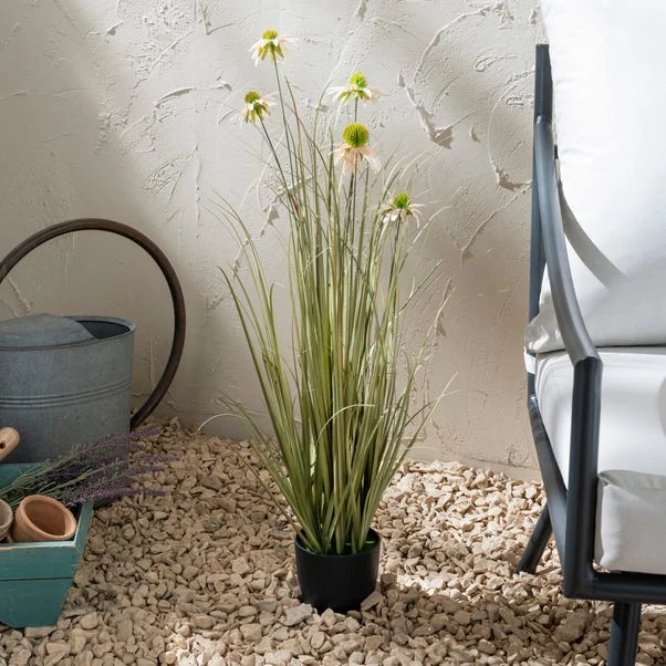 Dunelm Daisy And Grass In Pot 80cm 3 Dunelm Daisy And Grass In Pot 80cm