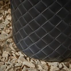 Dunelm Fibre Clay Black Chunky Weave Planter 7 Dunelm Fibre Clay Black Chunky Weave Planter -Furn Shop 30792957 alt02