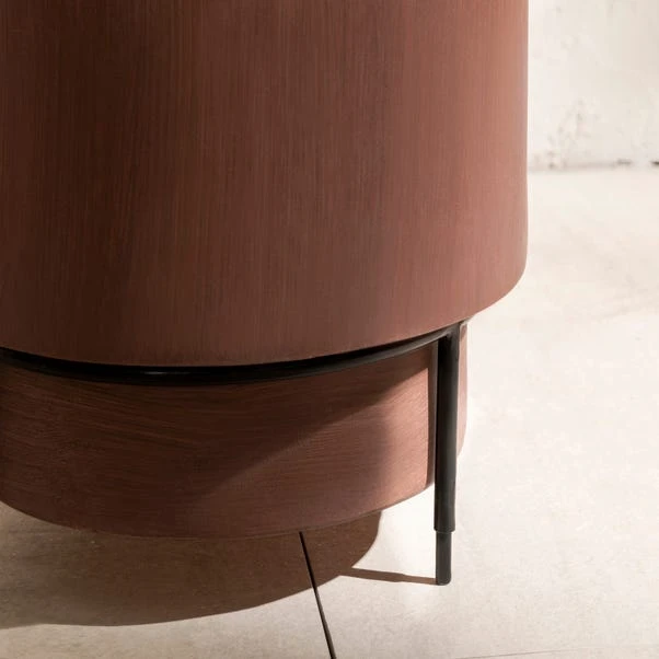 Dunelm Fibre Clay Rust Planter On A Stand 4 Dunelm Fibre Clay Rust Planter On A Stand - Image 2