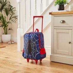 Disney Spiderman Kids 2 In 1 Backpack & Suitcase
