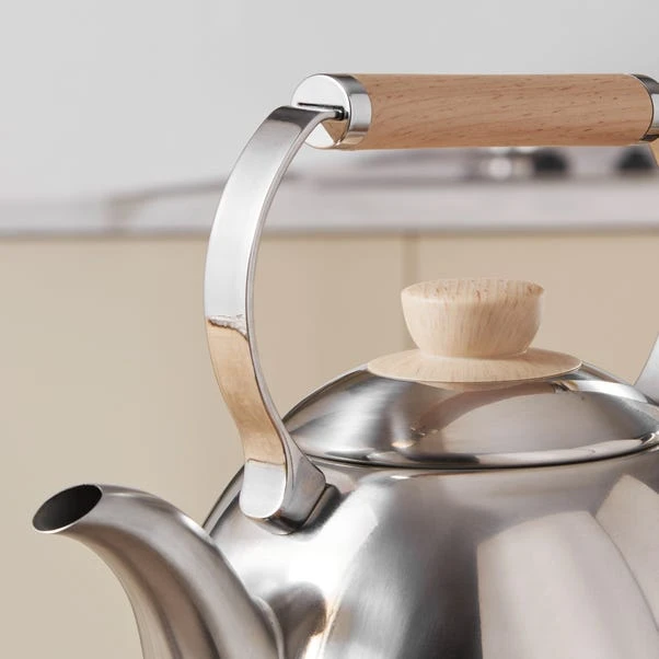 Dunelm Churchgate Stainless Steel Kettle 1.7L 3 Dunelm Churchgate Stainless Steel Kettle 1.7L - Image 2
