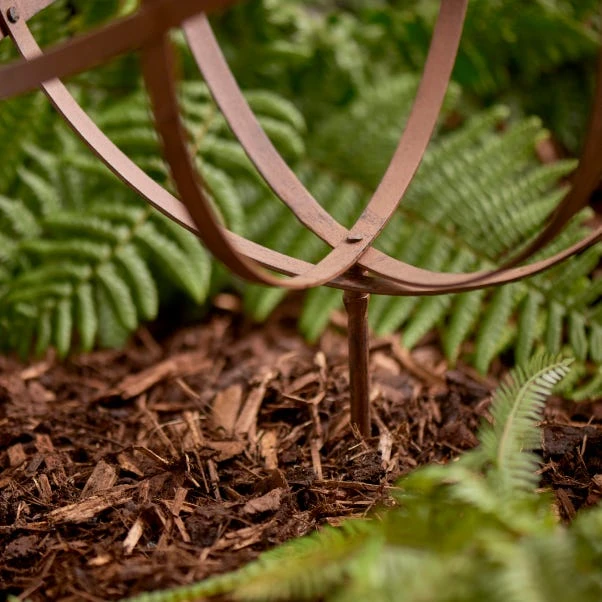 Dunelm Metal Abstract Foldable Sculpture Ball 5 Dunelm Metal Abstract Foldable Sculpture Ball - Image 3