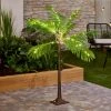 Dunelm 4ft Outdoor Palm Tree Mains Powered -Furn Shop 30795301