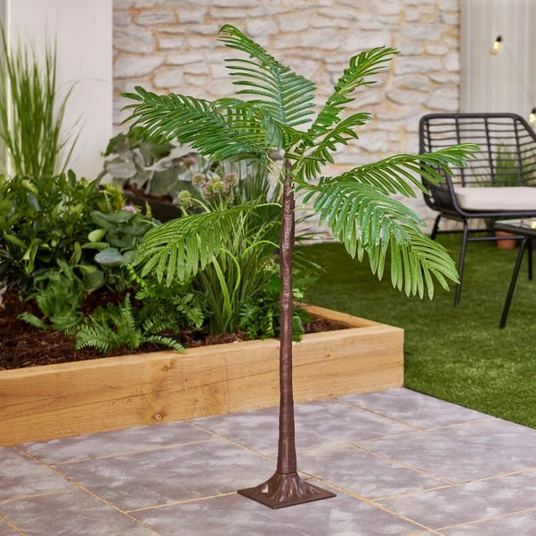 Dunelm 4ft Outdoor Palm Tree Mains Powered 4 Dunelm 4ft Outdoor Palm Tree Mains Powered - Image 2