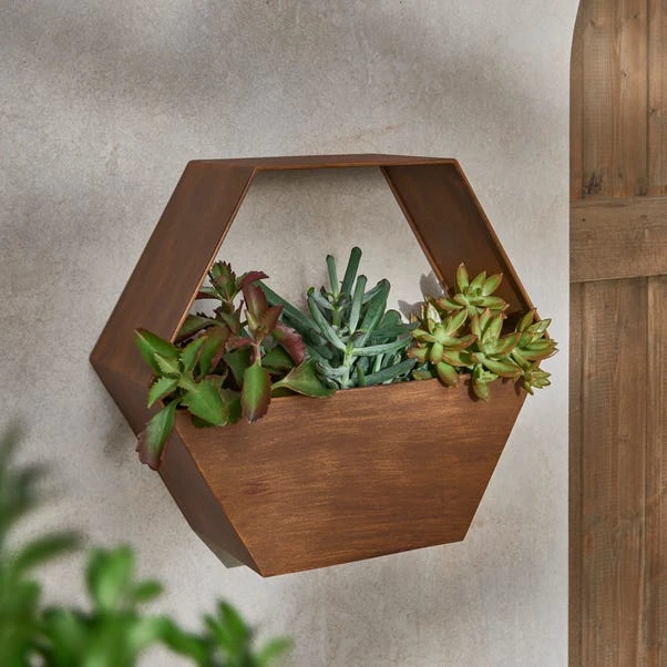 Elements Hexagonal Wall Planter 3 Elements Hexagonal Wall Planter