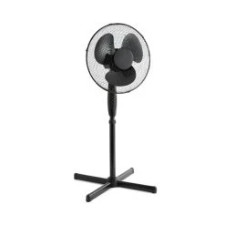 Dunelm 16inch Black Pedestal Fan -Furn Shop 30795407 alt03