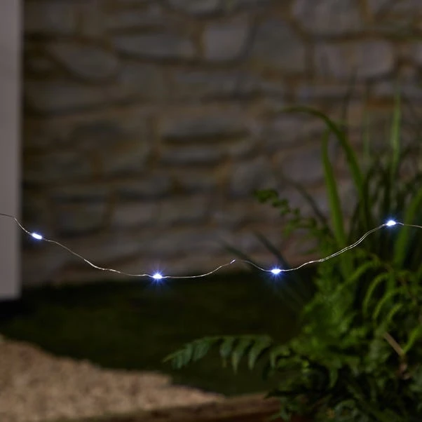 Dunelm 20L White LED Copper Lights 3 Dunelm 20L White LED Copper Lights