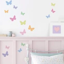 Dunelm Butterflies Small Wall Sticker -Furn Shop 30796949 alt02