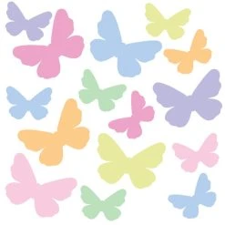 Dunelm Butterflies Small Wall Sticker -Furn Shop 30796949 alt03