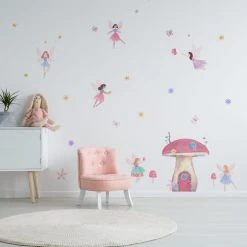 Dunelm Fairy Garden Large Wall Sticker 8 Dunelm Fairy Garden Large Wall Sticker -Furn Shop 30796968 alt02
