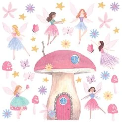 Dunelm Fairy Garden Large Wall Sticker 9 Dunelm Fairy Garden Large Wall Sticker -Furn Shop 30796968 alt03