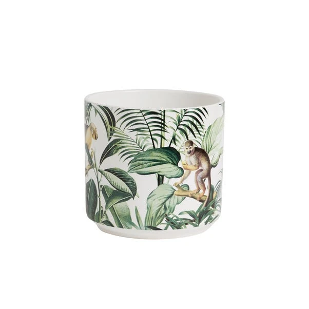 Dunelm Ceramic Plant Pot Monkey Large 22cm 4 Dunelm Ceramic Plant Pot Monkey Large 22cm - Image 2