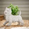 Dunelm White Westy Planter 1 Dunelm White Westy Planter -Furn Shop 30798151