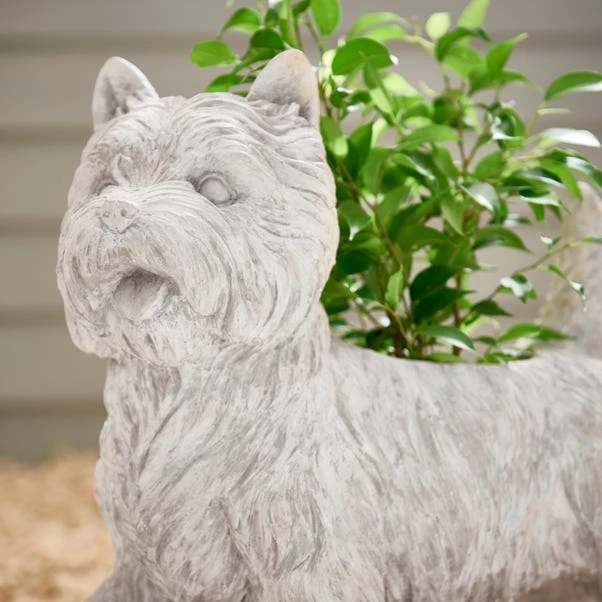 Dunelm White Westy Planter 4 Dunelm White Westy Planter - Image 2