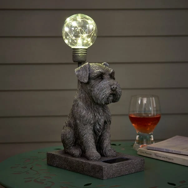 Dunelm Solar Light Up Schnauzer 4 Dunelm Solar Light Up Schnauzer - Image 2