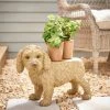Dunelm Cockapoo Plant Pot Stand -Furn Shop 30798163