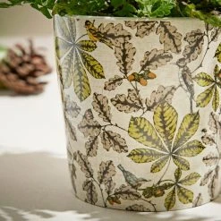 Natural History Museum Woodland Small Plant Pot 9 Natural History Museum Woodland Small Plant Pot -Furn Shop 30798447 alt02