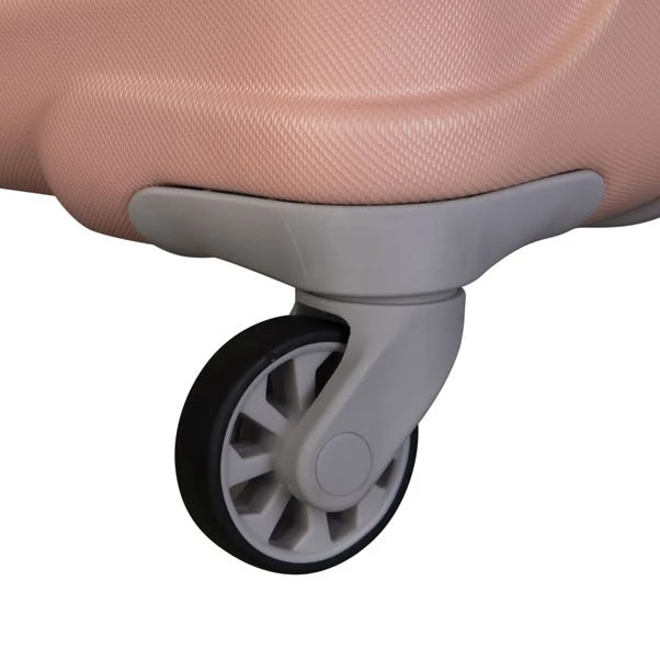IT Luggage Pink Pagoda 4W Trolley Suitcase 6 IT Luggage Pink Pagoda 4W Trolley Suitcase - Image 4