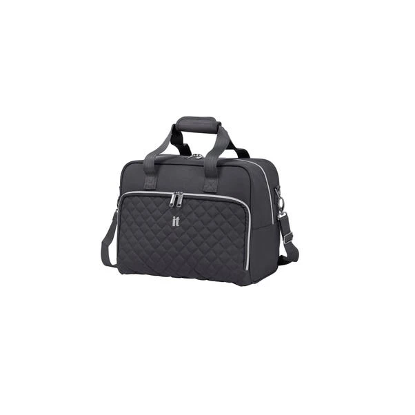IT Luggage Magnet & Nickel Divinity Quilted Holdall 3 IT Luggage Magnet & Nickel Divinity Quilted Holdall