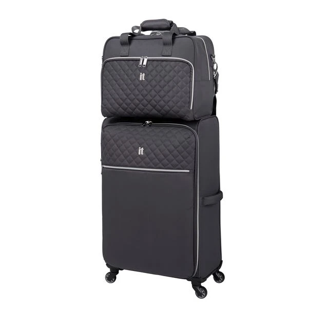 IT Luggage Magnet & Nickel Divinity Quilted Holdall 7 IT Luggage Magnet & Nickel Divinity Quilted Holdall - Image 5