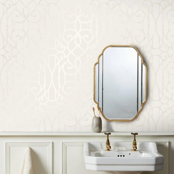 Dunelm Delicate Trellis Wallpaper 3 Dunelm Delicate Trellis Wallpaper