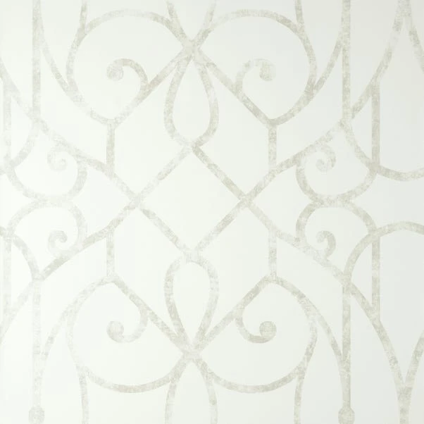 Dunelm Delicate Trellis Wallpaper 4 Dunelm Delicate Trellis Wallpaper - Image 2