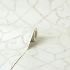Dunelm Delicate Trellis Wallpaper 7 Dunelm Delicate Trellis Wallpaper -Furn Shop 30800677 alt02