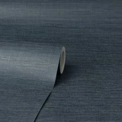 Crown Wallpaper Akina Texture Navy Wallpaper -Furn Shop 30801586 alt04