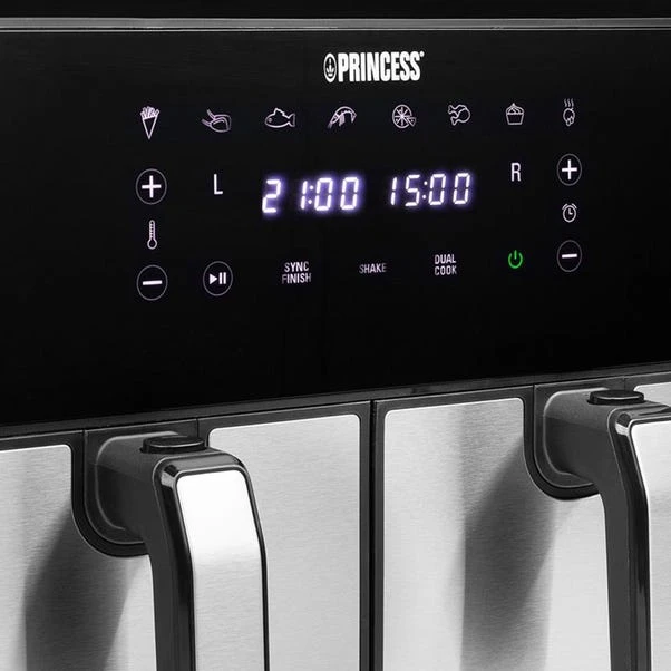 Princess 8L Double Basket Aerofryer 5 Princess 8L Double Basket Aerofryer - Image 3