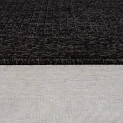 Dunelm Twill Jute Look Indoor Outdoor Black Rug 8 Dunelm Twill Jute Look Indoor Outdoor Black Rug -Furn Shop 30808888 alt03