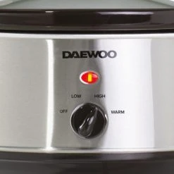 Daewoo 3.5L Stainless Steel Slow Cooker -Furn Shop 30814487 alt02
