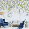 Dunelm Whispering Wisteria Blue Mural -Furn Shop 30818427